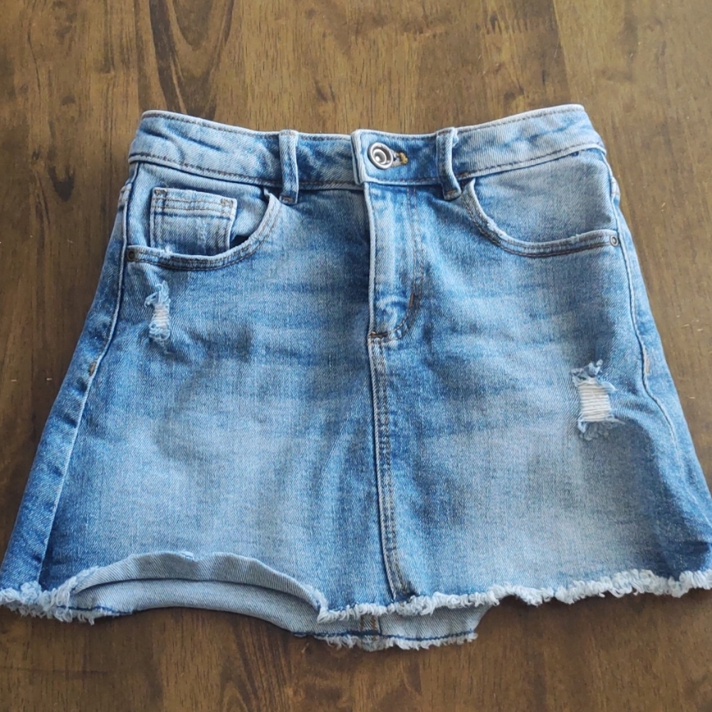 Zara denim skirt